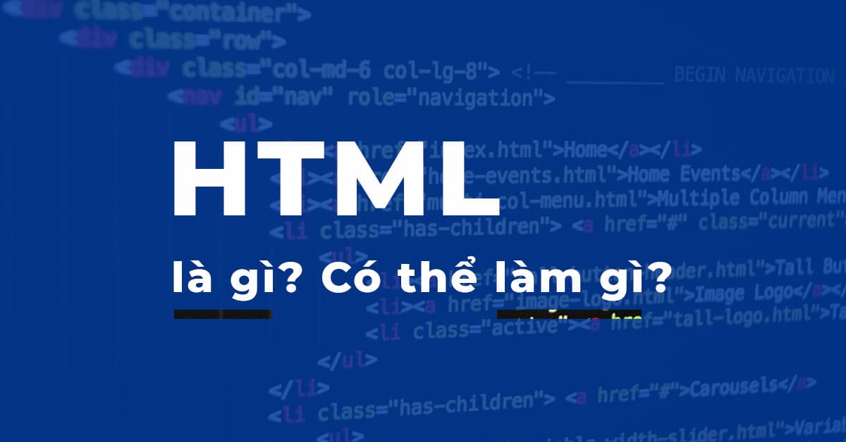 Giới thiệu về HTML